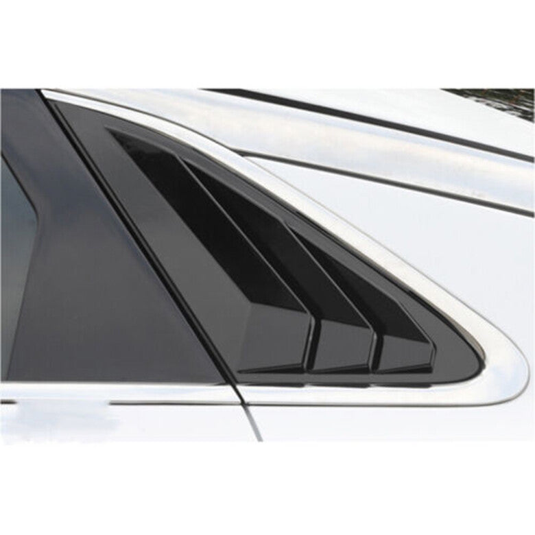 for Kia K5 2021-2023 Glossy Black Side Vent Window Scoop Louver Cover Cap Trim