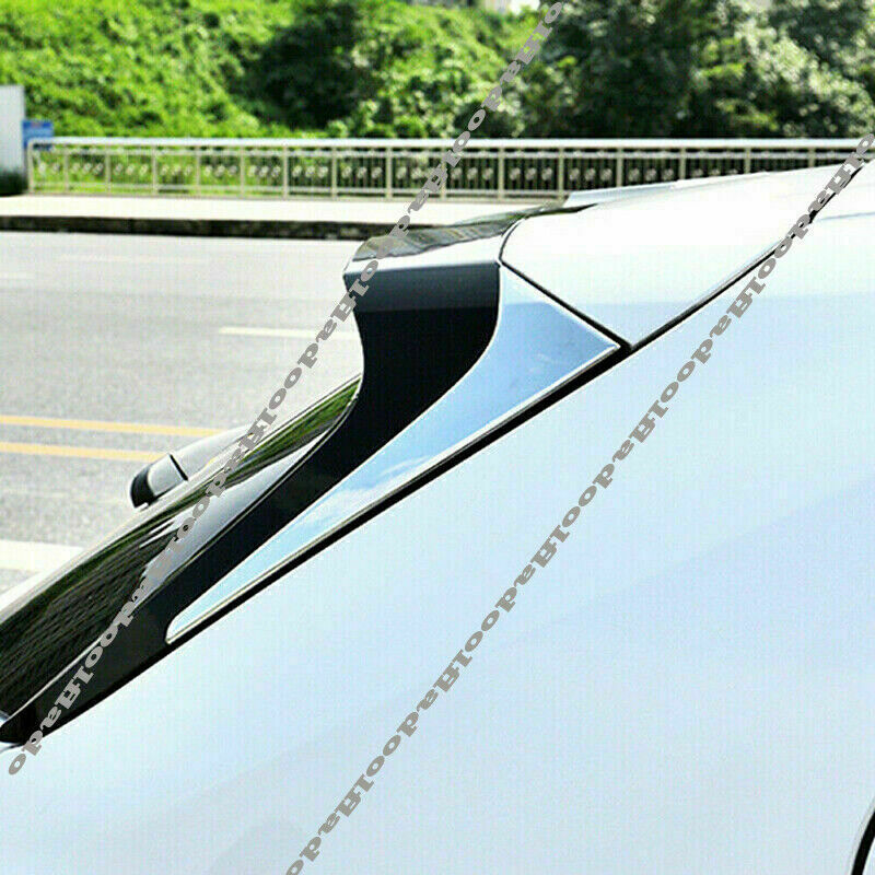 for Lexus UX 200 250h 2019-22 Triple Chrome Rear Window Wing Side Triangle Cover