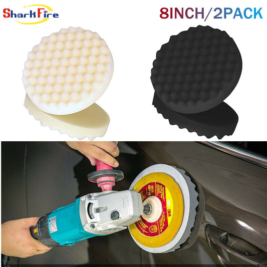 8-inch single-sided foam polishing pad for car washing and cleaning
