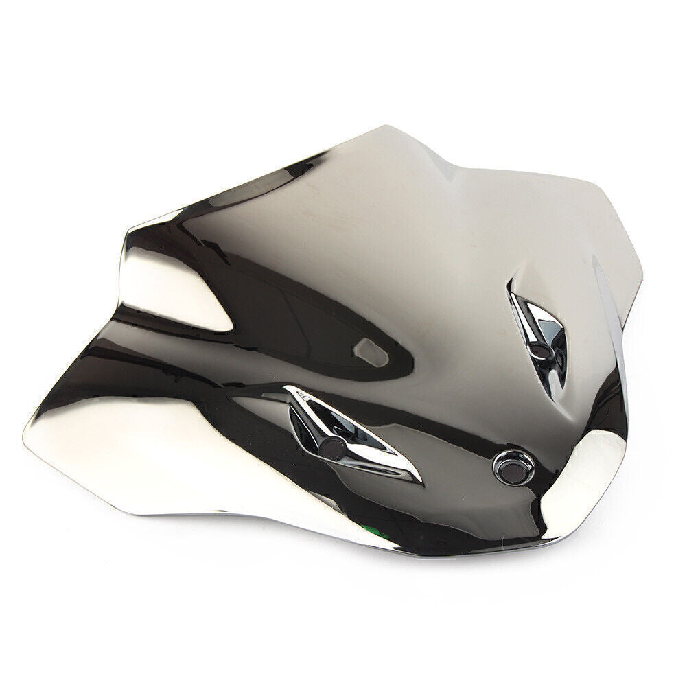Motorbike Front Windshield Screen for BMW S1000R 2014-2018 2017 2016 Silver