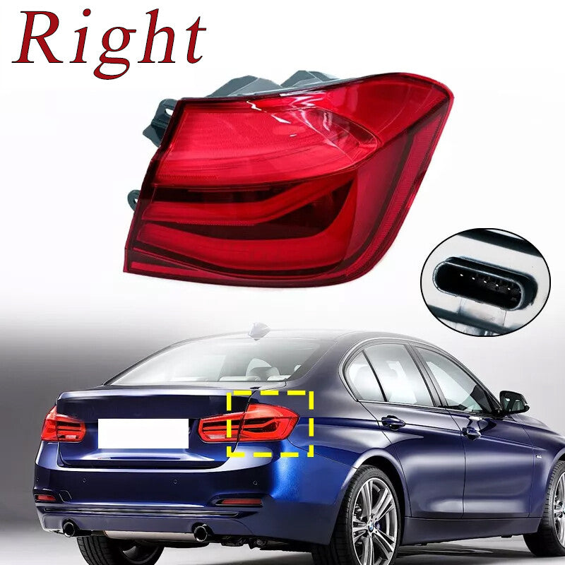 Right LED Outer Tail light assembly For 2016-2018 for BMW 3 series F30 316 318i 320i