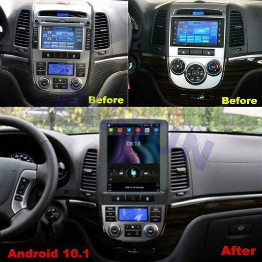 For 05-12 for Hyundai Santa Fe Android 10.1 Stereo 9.7 GPS Radio 2+32GB Navigation