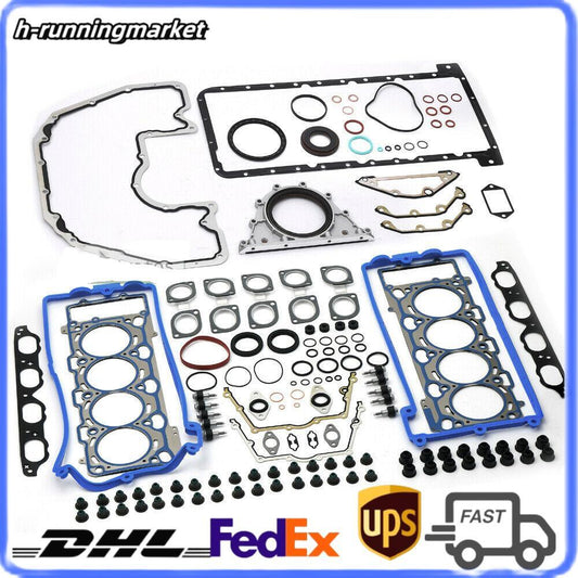 Engine Gasket Seals Overhaul Kit for BMW E60 E61 E66 E53 E70 550i 750i X5 N62B48