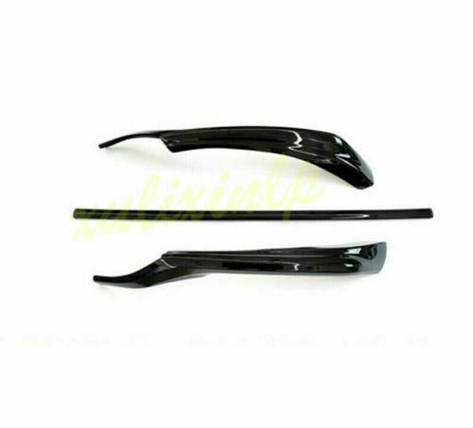 For 2021-2023 for Toyota for Camry SE XSE Piano Black Front Bumper Moulding Cover Bottom