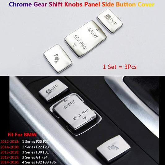for BMW 1 2 3 4 Series GT F20 F22 F30 F34 F32 Car Gear Shift Switch Button Cover
