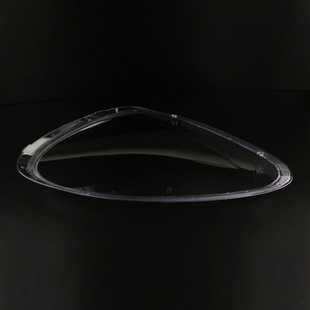 2-piece headlight lens cover, transparent, for Porsche for Cayenne 2011-2014