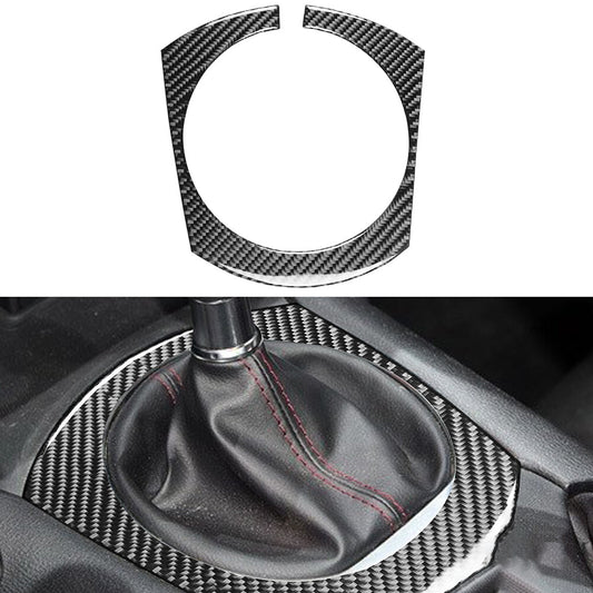 for Mazda MX-5 2016-2020 Carbon Interior Gear Shift Center Console Cover Trim