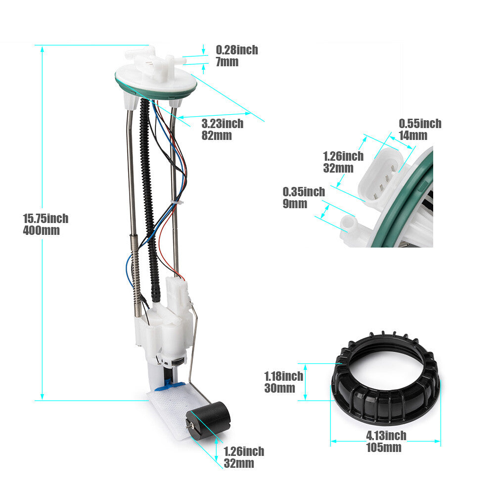 New Fuel Pump Assembly Fit For Can-Am 709000461 Outlander 570 2016-2021 47-1029