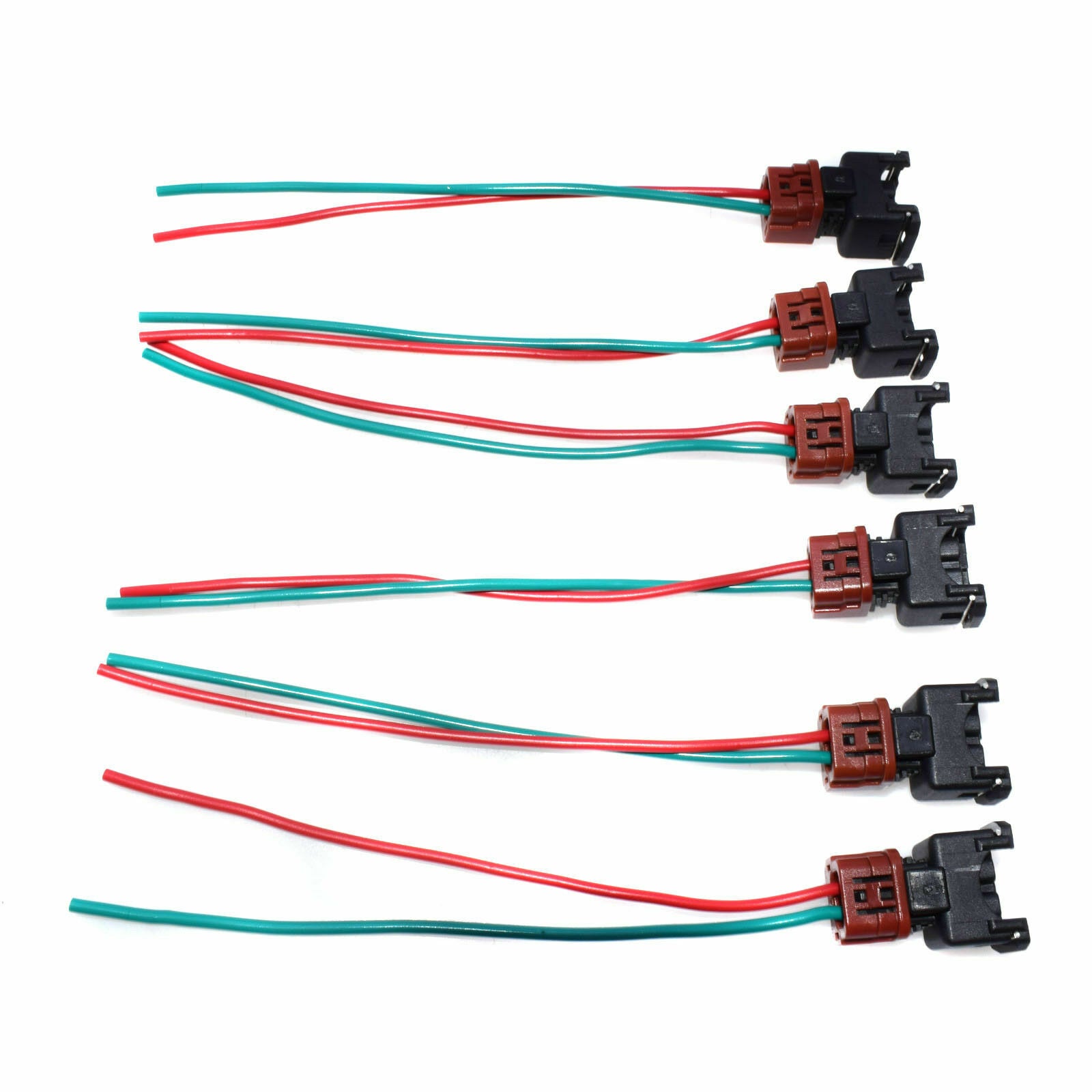 Pigtali fuel injector connector harness plug (6 pieces) for NISSAN 300ZX Maxima 3.0L