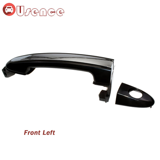 Exterior Front Left Driver Side Chrome Door Handle for Hyundai Santa Fe 2007-12