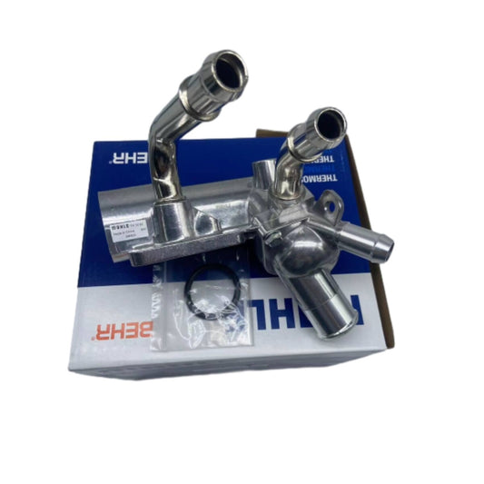 Thermostat and housing 12597172 for 2.2L and 2.4L Verano Terrain HHR hockey models.