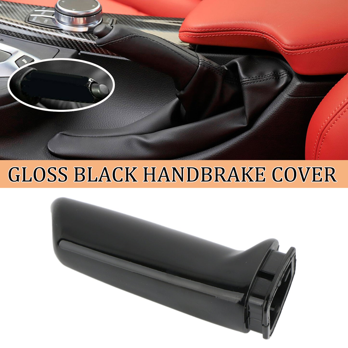 Handbrake lever cover decorative cover suitable for BMW E46 E90 E92 F30 F32 F80 E60 cap