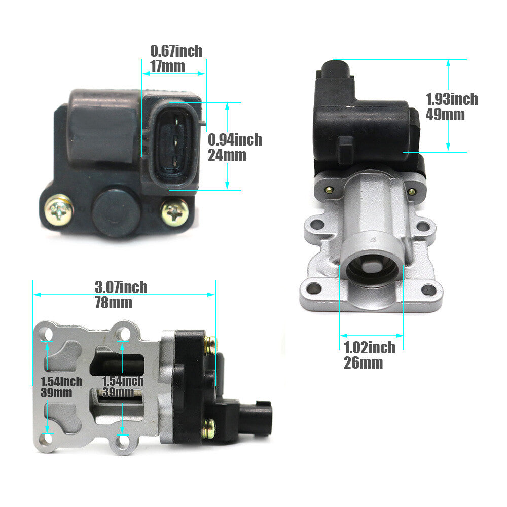 1X Idle Air Control Valve 22270-28010 for Toyota Highlander 2.4L RAV4 2001-2004