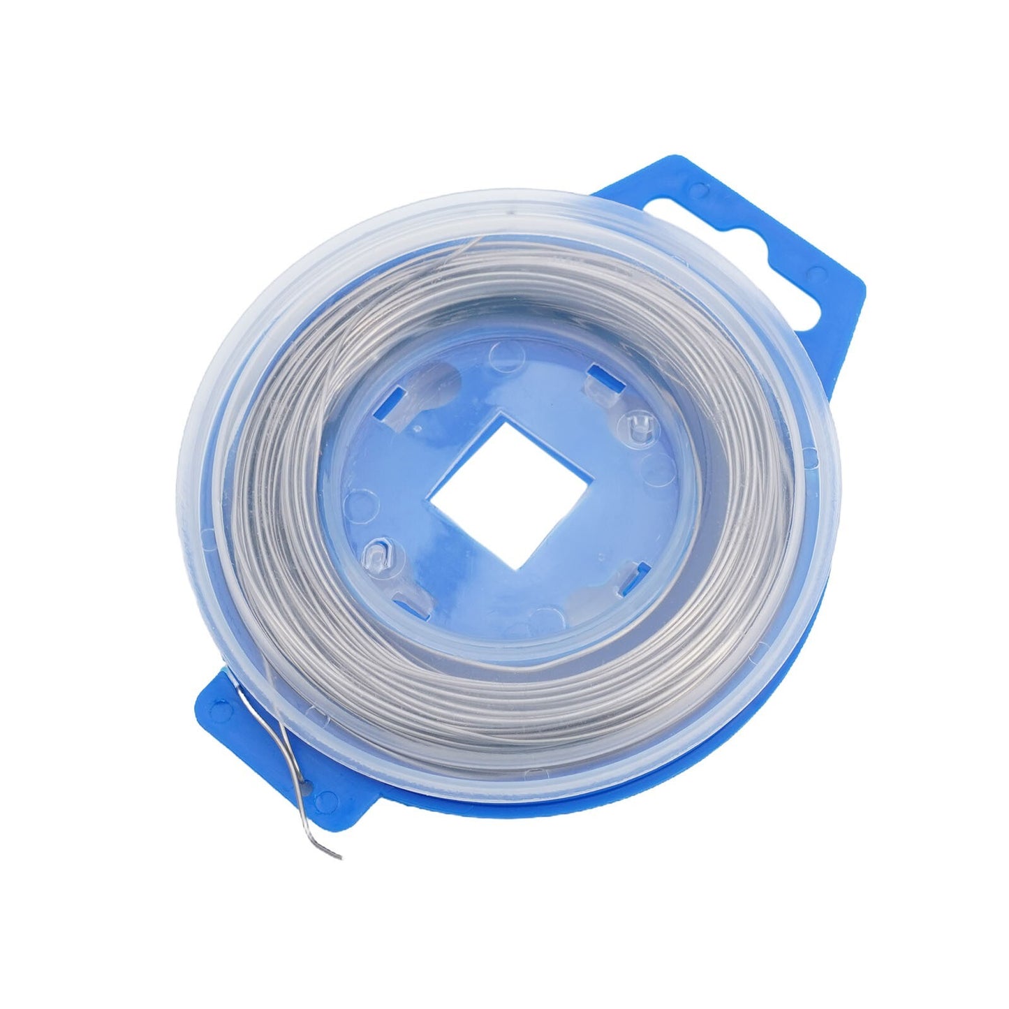 Professional-grade stainless steel safety wire, 50-foot coil, suitable for a variety of applications.