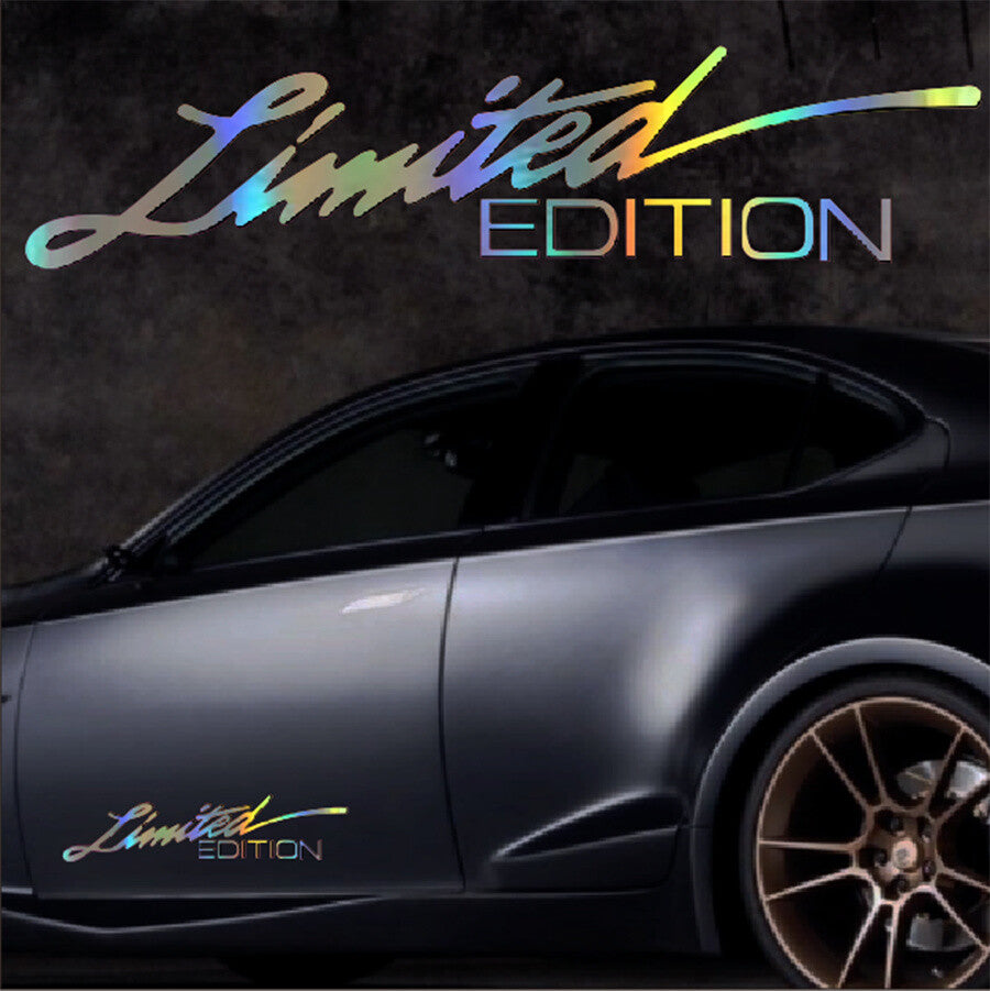 Limited Edition Body Kit Vinyl Decal Racing Sticker Emblem Logo For Car Truck