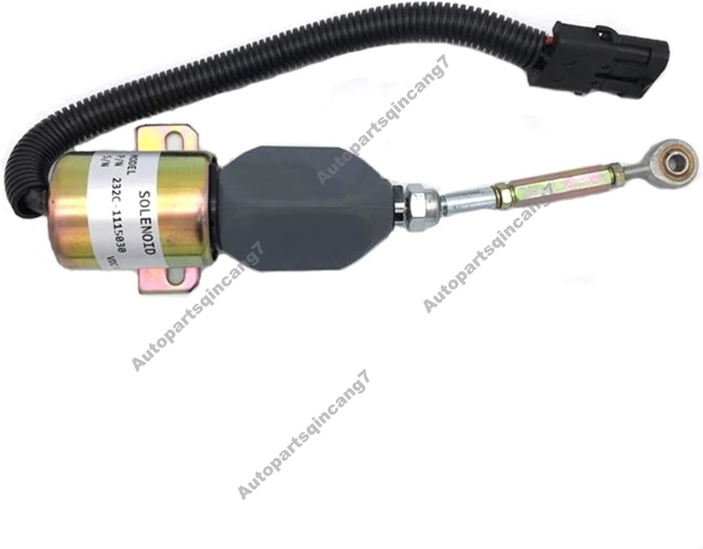 24V Flameout Valve 232C-1115030A for Yuchai Diesel Engine 6112 QT202A