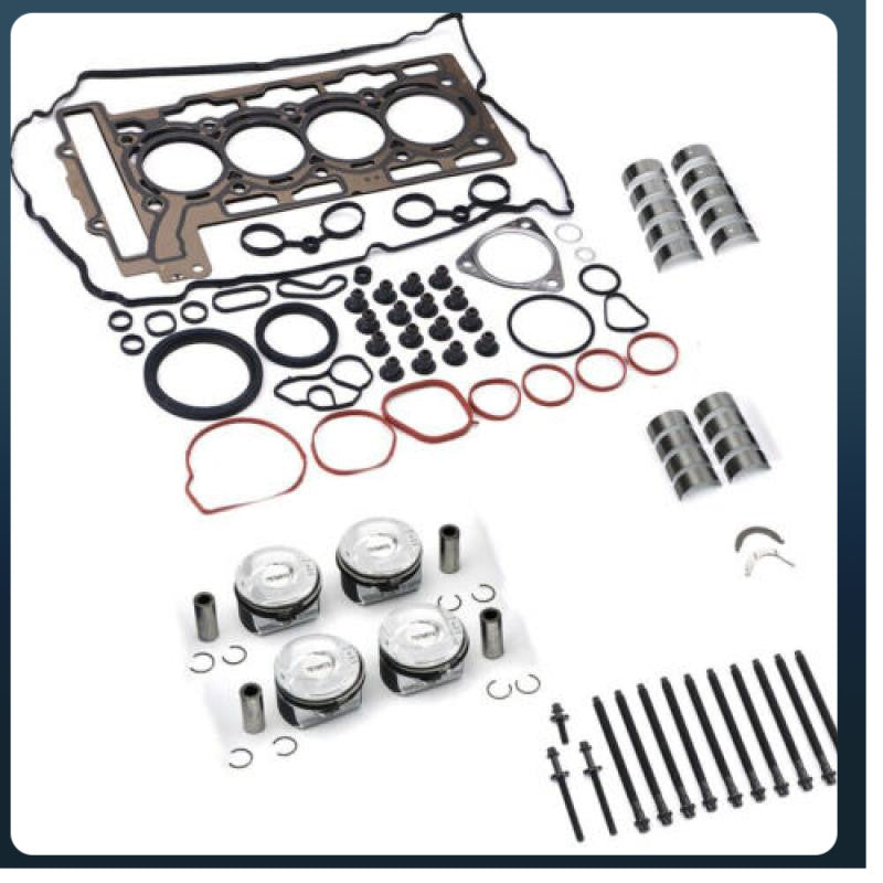Engine Overhaul Rebuild Pistons Kit for Mini Cooper S JCW R55 R56 R57 N14B16 1.6