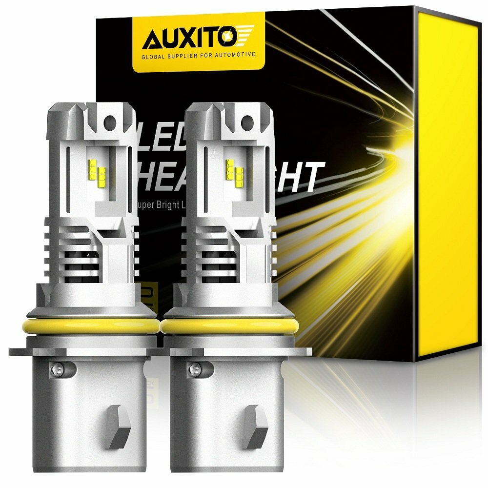 AUXITO 24000LM LED Senior Clinic 9007 HB5 High/Buddha Light Bright White Light 6500K (Da Yu)