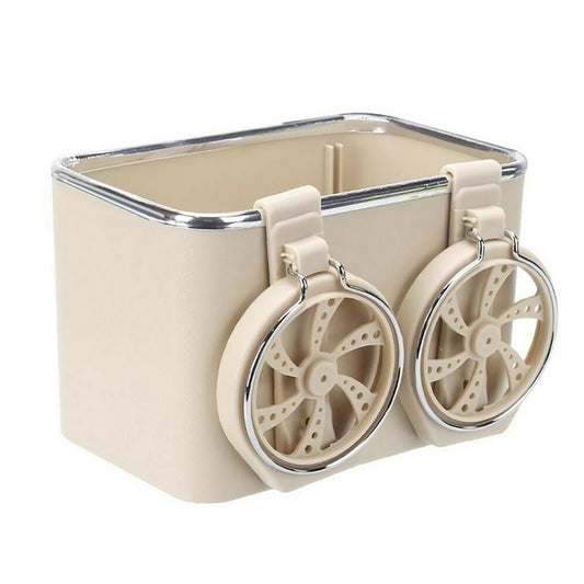 ABS Car Multifunctional Armrest Storage Box Drawer Box Water Cup Holder Kit