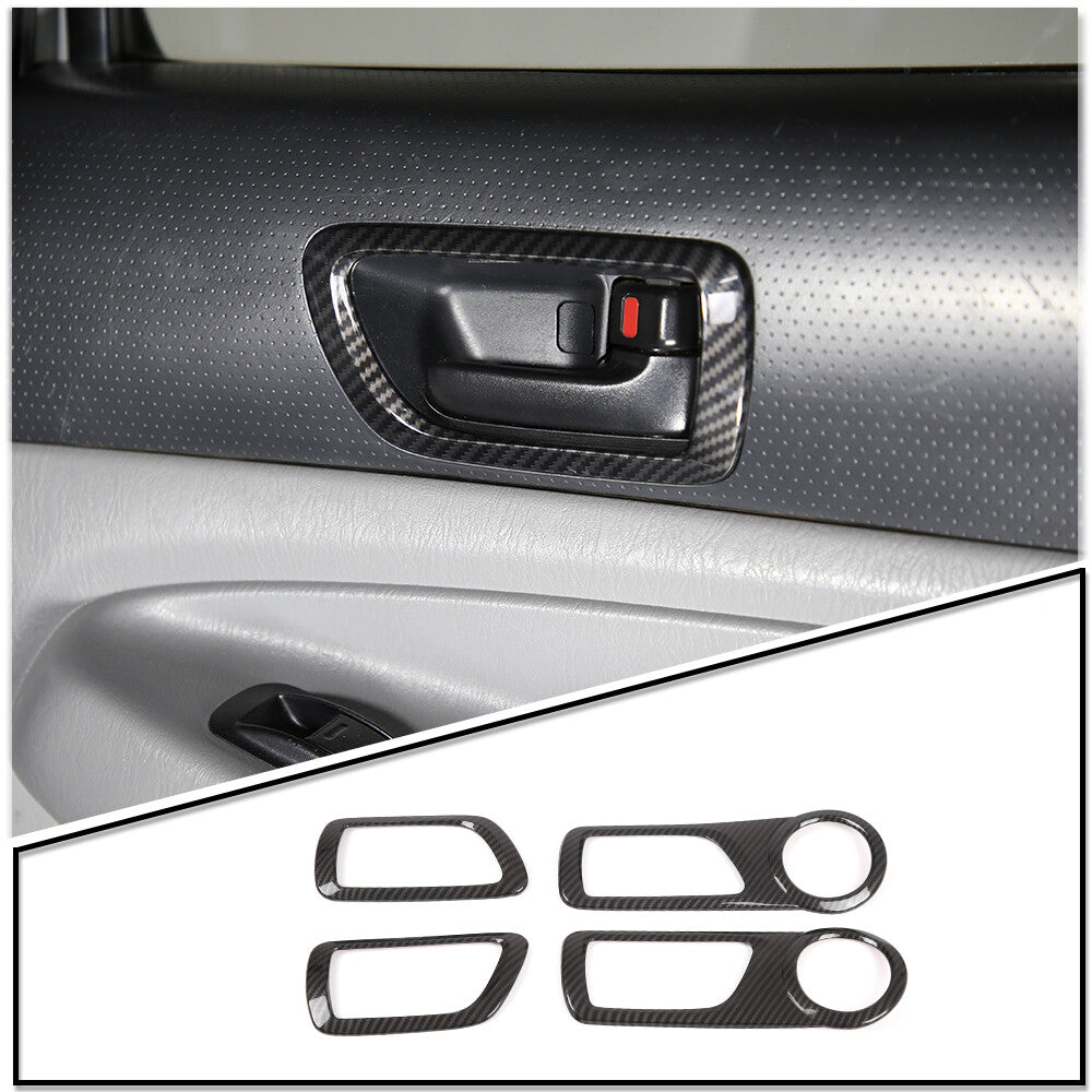 Red automotive control center gear panel trim for Toyota Tacoma 2016 - 2020