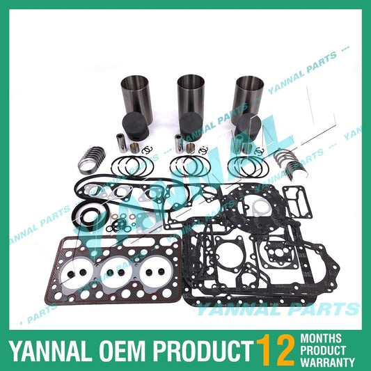 D1100 Overhaul and Reconstruction Kit with Shims and Bearings for Kubota Diesel Engines