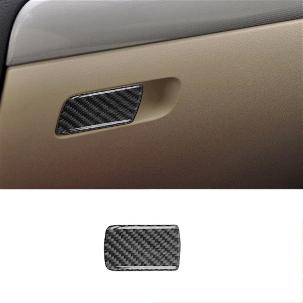 Carbon fiber glove compartment handle for Volkswagen for Jetta sedan 2011-2014 type B