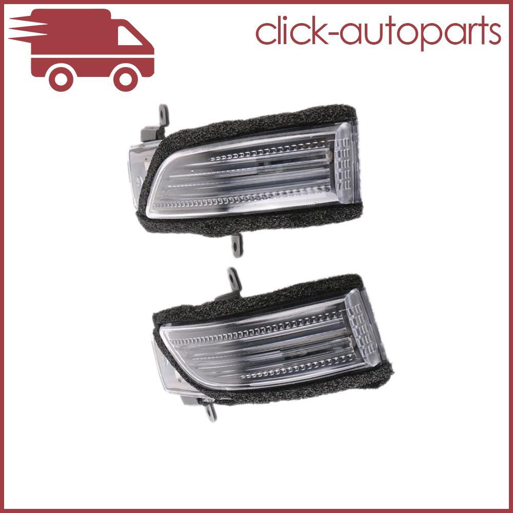 Pair for Subaru for Forester Outback for Impreza Side Rear View Mirror Turn Signal Light