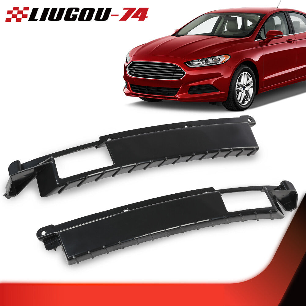 Front bumper bracket kit for 2013-2016 for Ford Fusion, 2-piece plastic side cover.