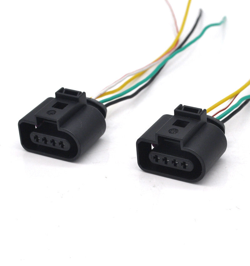 2x Retrofit Facelift LCI Headlight Adapter Cable Set for Audi A3 S3 8L 1996-2000