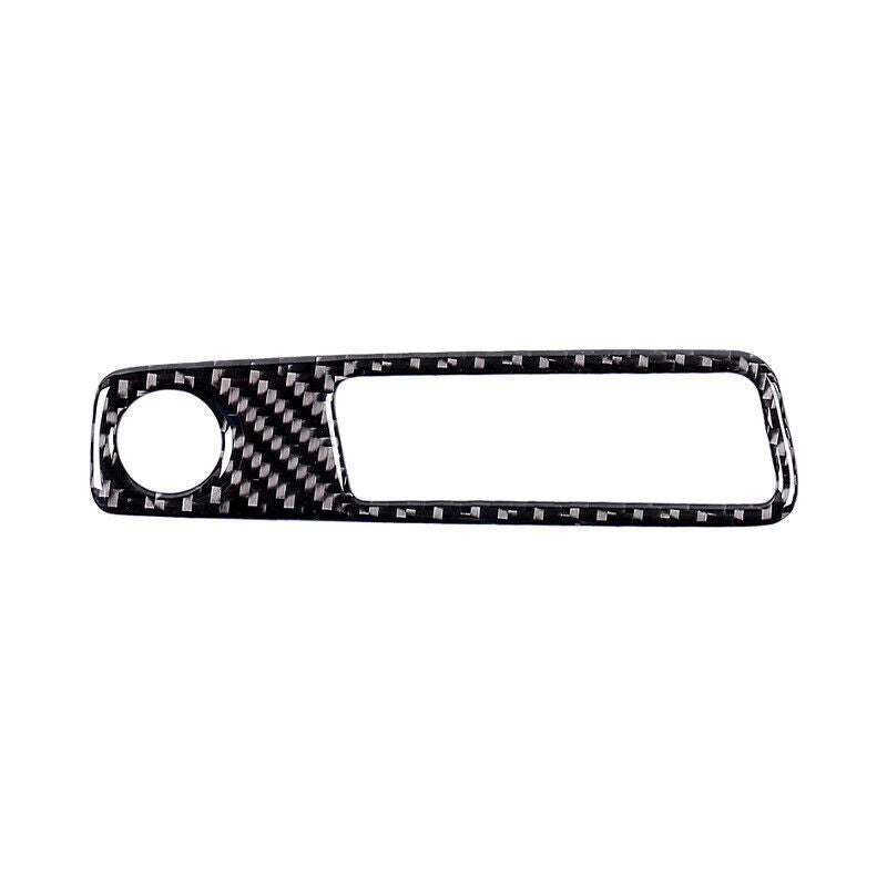 for Audi A5 A4 2017-24 Real Carbon Fiber Console Gear Shift Frame Cover Trim 1P