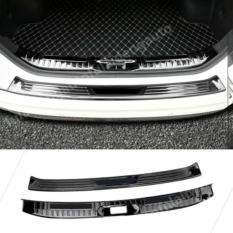 for Nissan Altima 19-2024 Black Rear Bumper Protector Plate Cover Trim Guard 2p