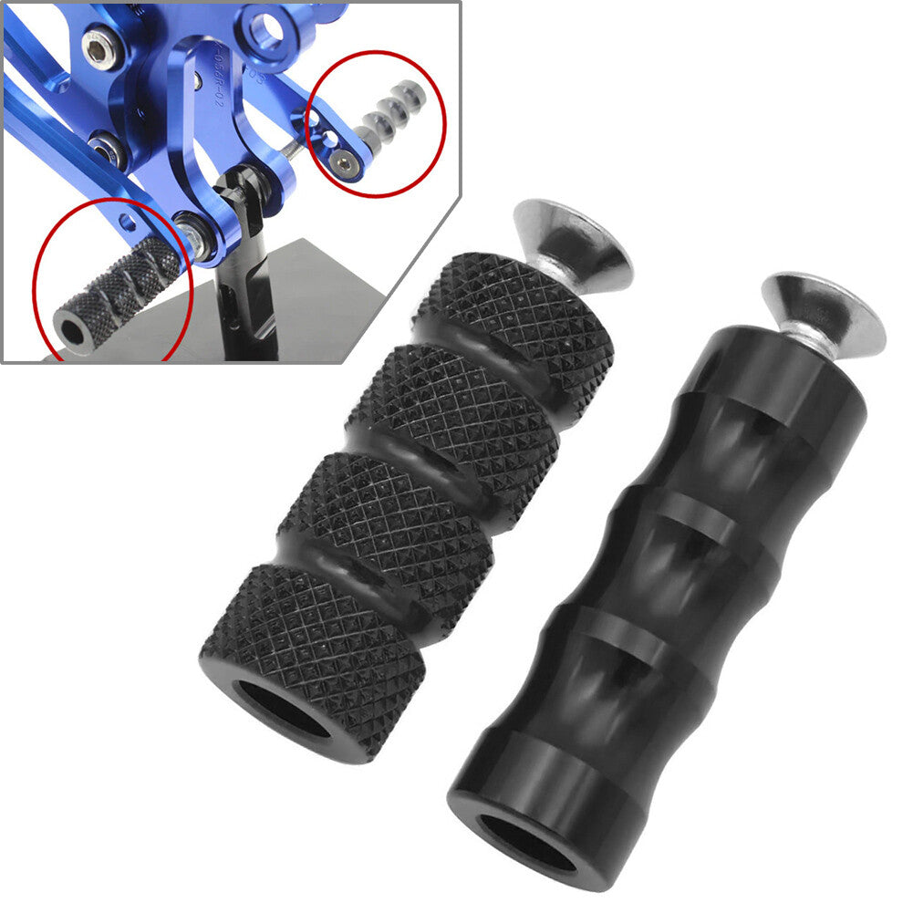 6mm M6 Motorcycle Foot Peg Gear Shift Brake Lever Toe Peg Pedal