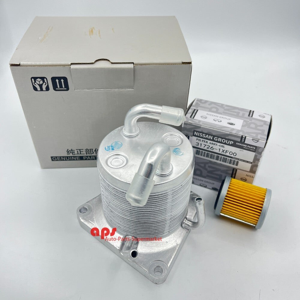 CVT transmission oil cooler + filter for Nissan Rogue NV Sentra