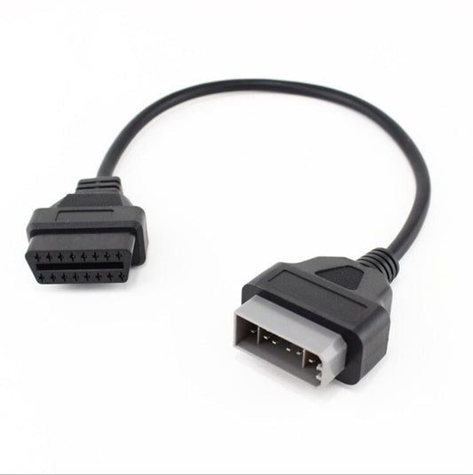 OBD1 to OBD2 Connector Adapter 14 Pin Convert Cable Diagnostic Tool for Nissan