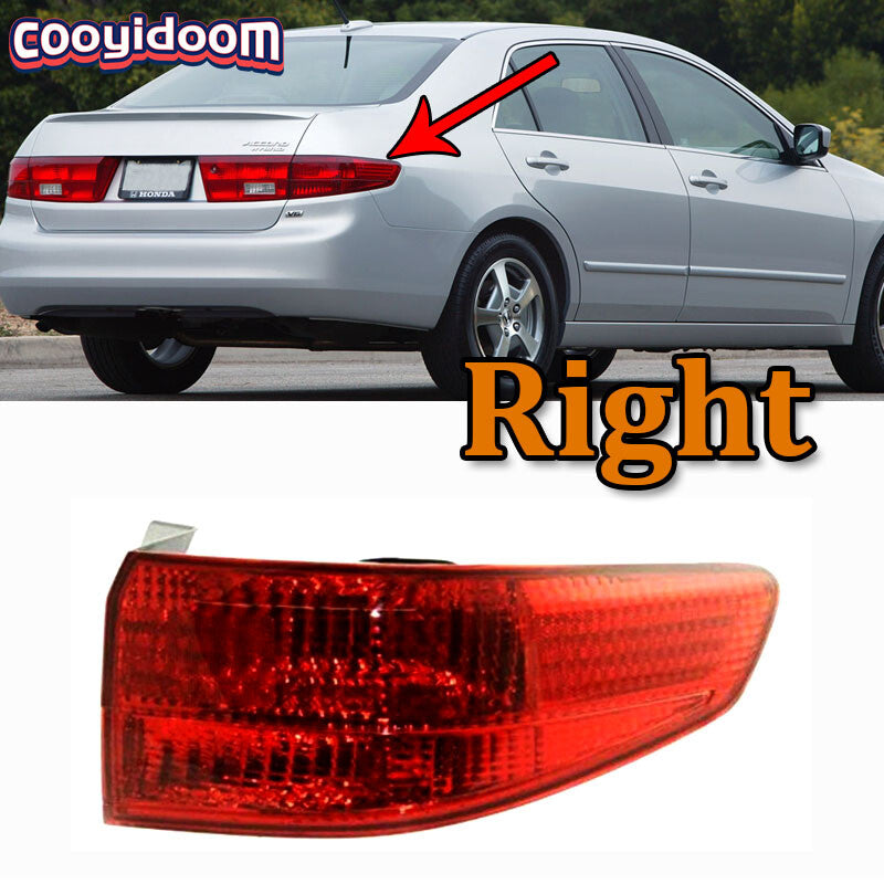 Suitable for 2003, 2004, and 2005 Accord Sedan right taillight/outer quarter light mounting