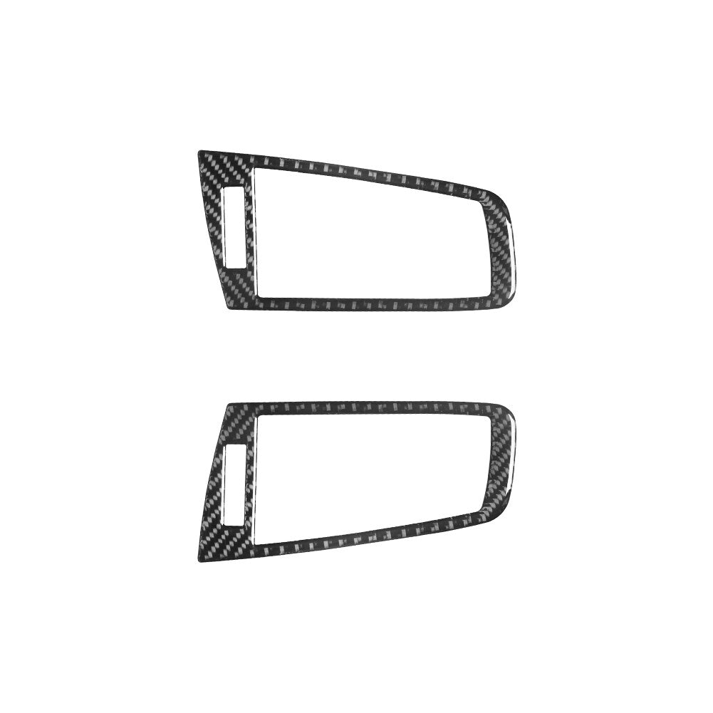 Carbon Fiber LR Air conditioner outlet Sticker Trim for Cadillac CTS 2003-2007