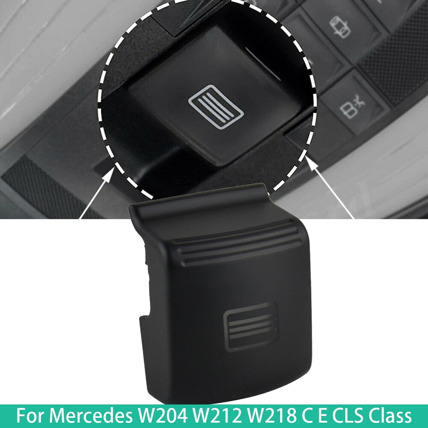 Sunroof Window Switch Replaces Button fit for Mercedes W204 W212 W218 C E CLS Class