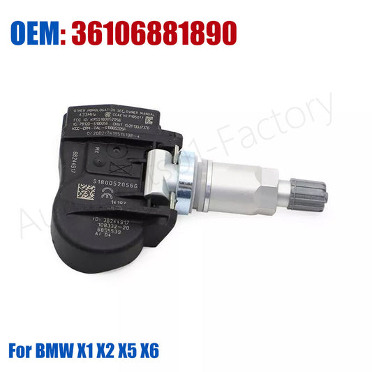36106881890 TPMS Tire Pressure Sensor Monitor for BMW X1 X2 X5 X6