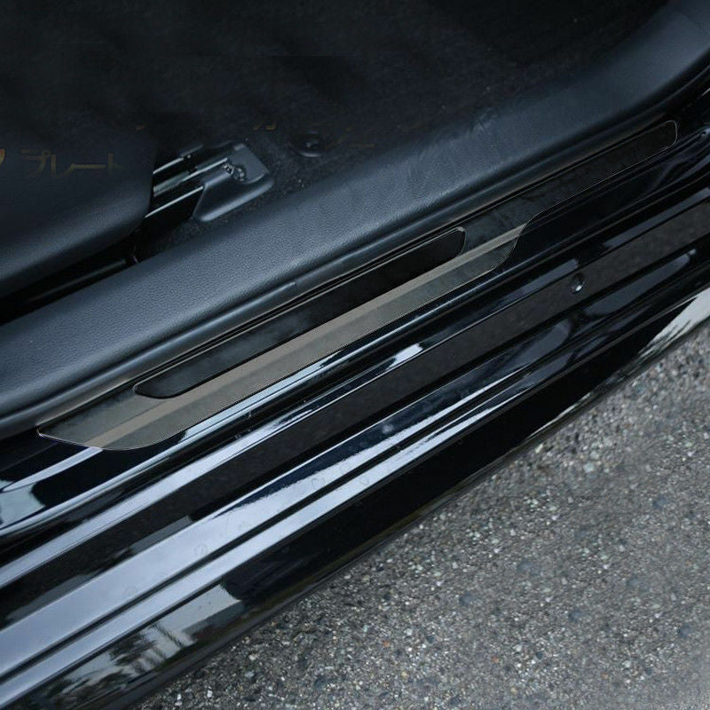 for Toyota for Corolla Hatchback 19-22 black Door Sill Scuff Plate Guard Cover Trim