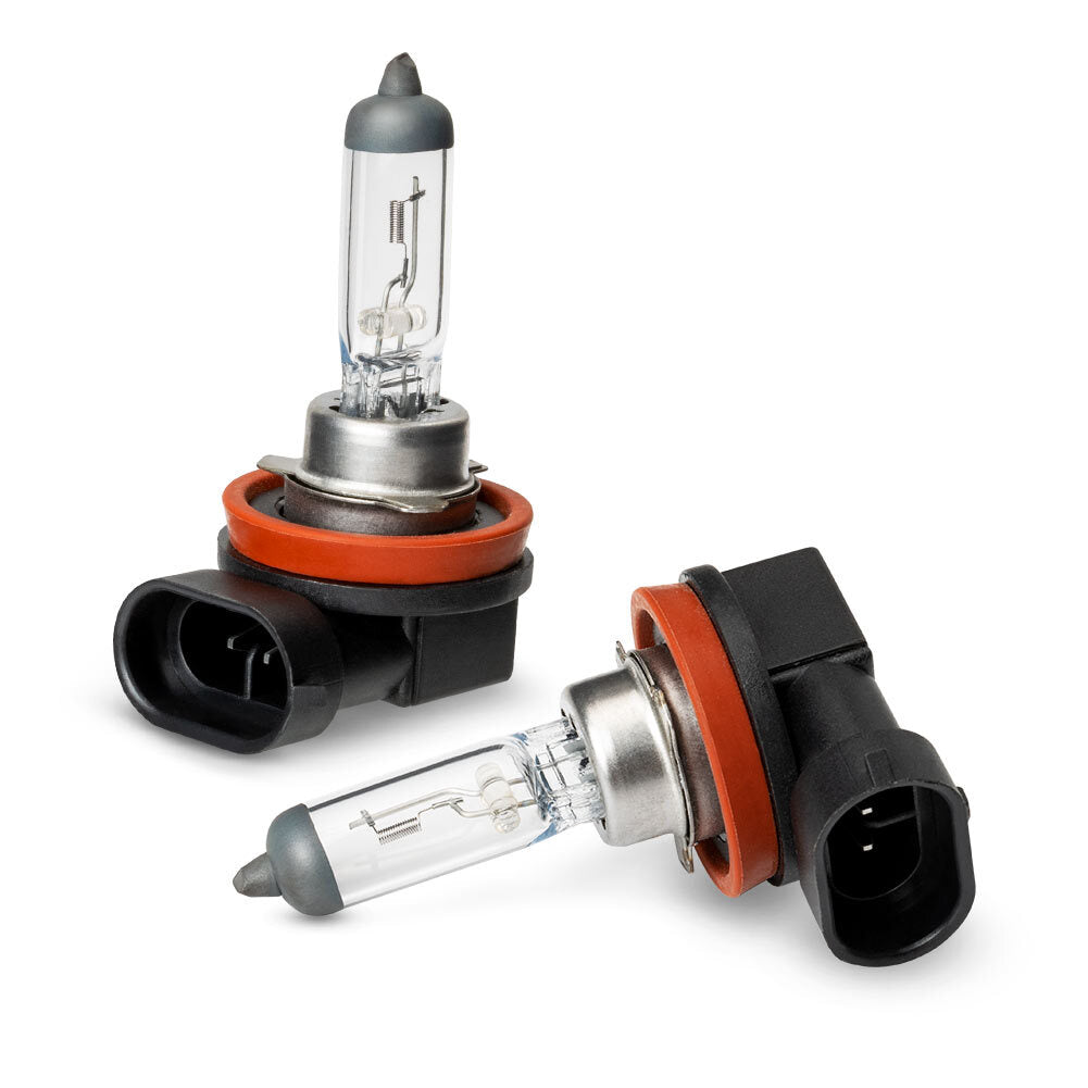 2-pack 55W 12V H11 halogen car headlights, low beam driving bulbs