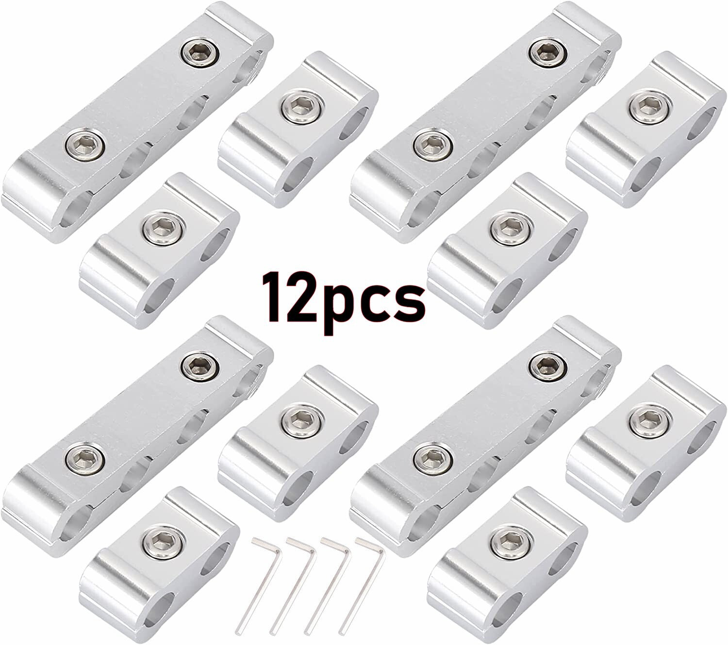 Blue spark plug wire separator divider 8mm 9mm 10mm suitable for racing 12 pieces