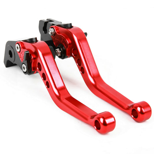 Fit for Yamaha R6 2005-2016 R1 2004-2008 2006 CNC Short Clutch Brake Levers US Red