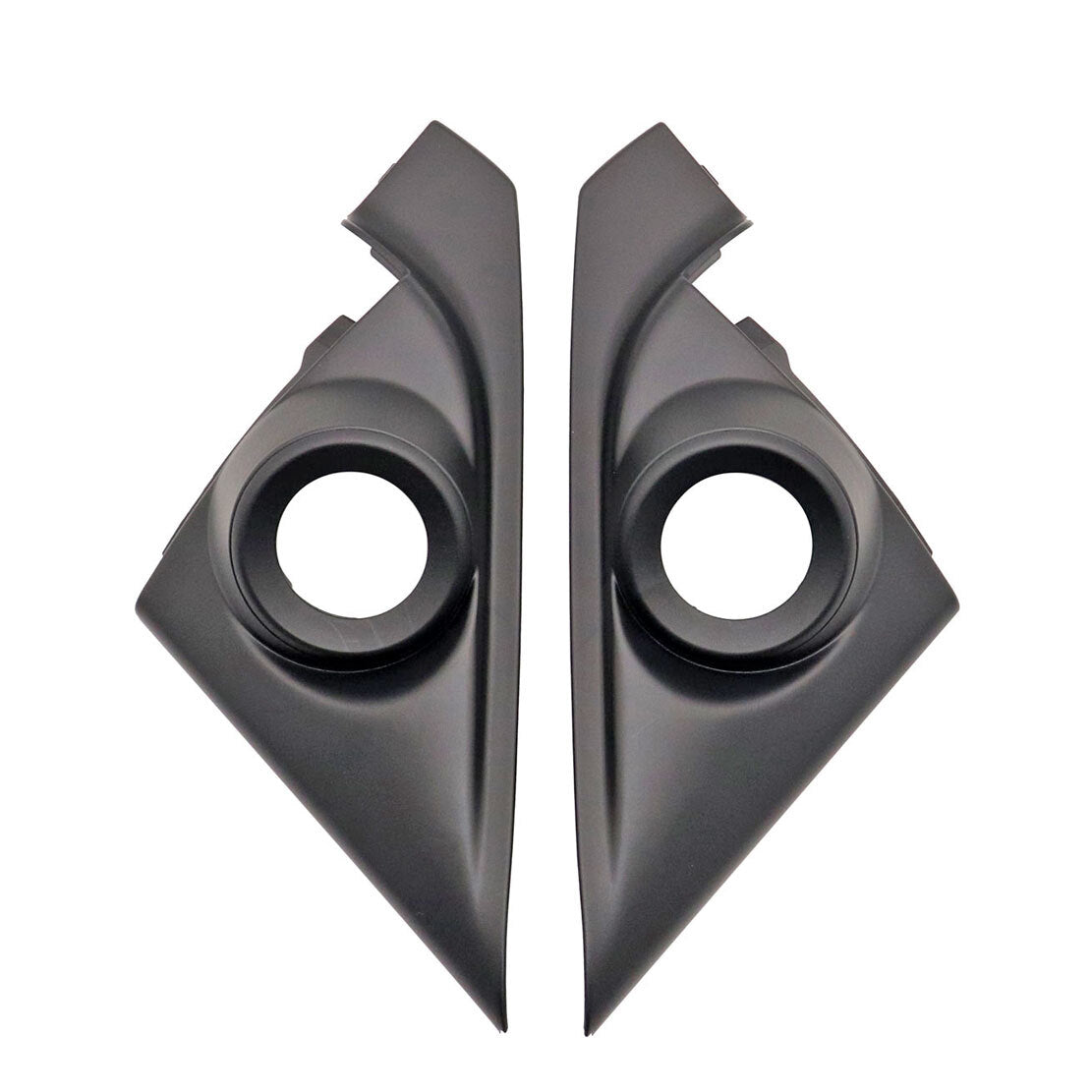 2Pcs Tweeter Front Door Speaker Cover Trim for Honda Accord 2014-2017