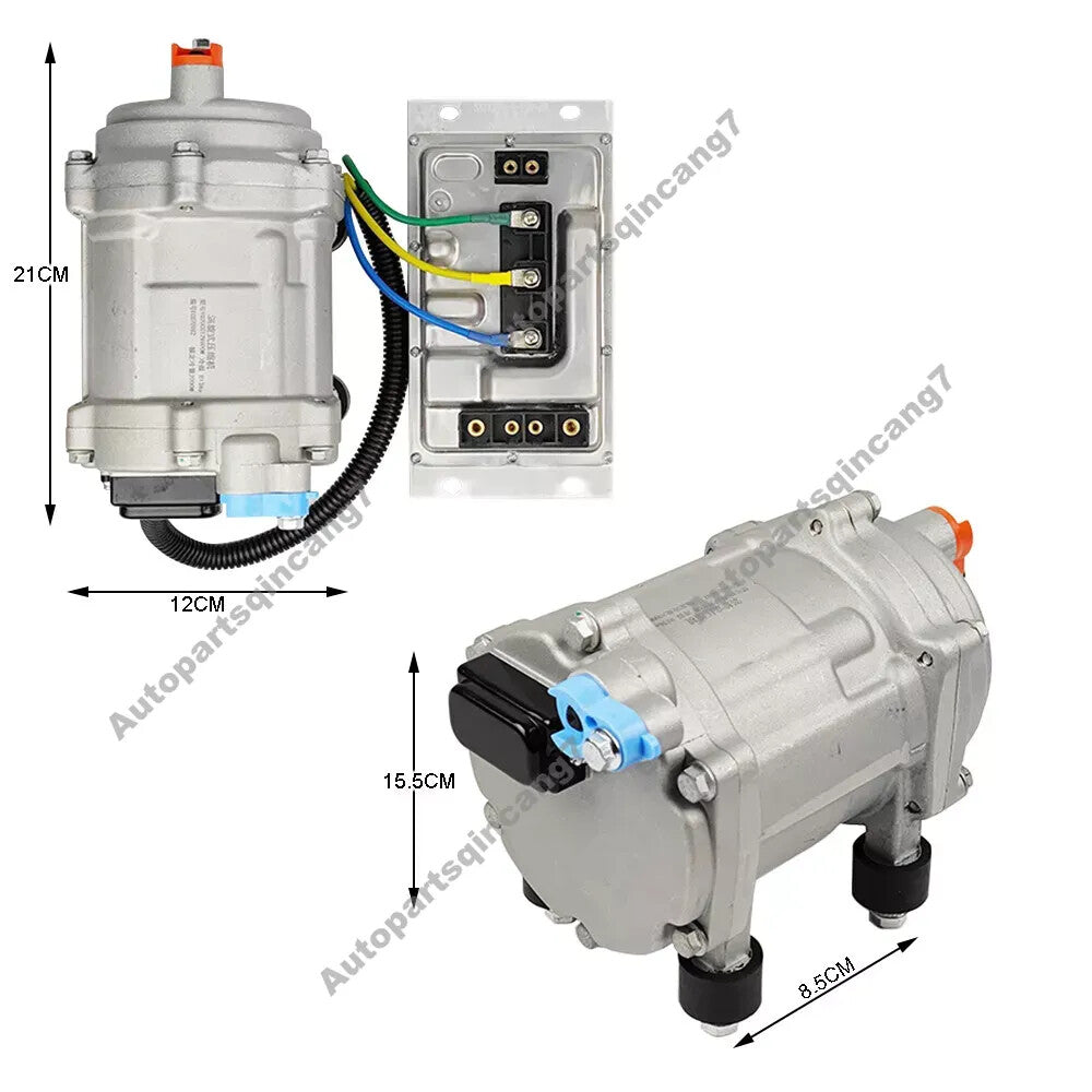11000 BTU 12V Universal A/C FOR Truck Cab Bus Air Conditioner Underdash 6 Vents