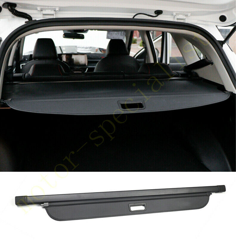 for Kia Seltos 2020-2024 Black Car Trunk Cargo Cover Security Shield Shade Decor