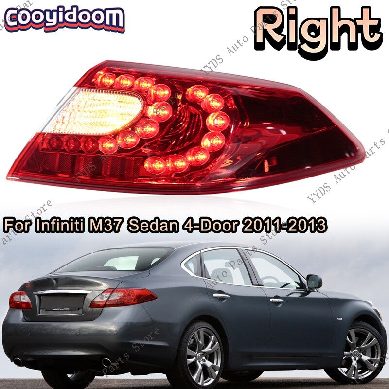 Right Tail Light Brake Reversing Lamp for Infiniti M37 Sedan 4-Door 2011-2013