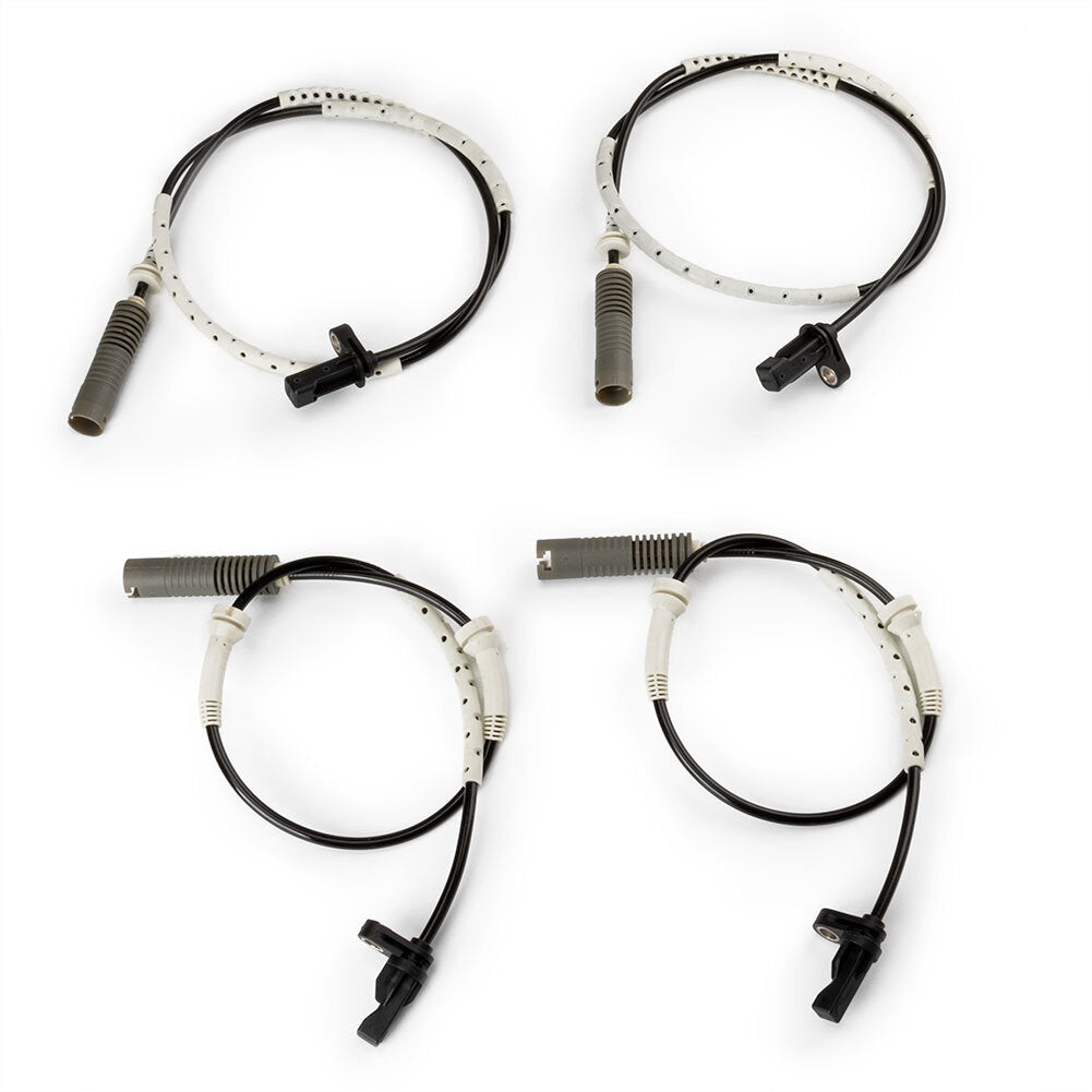 4Pcs Front Rear Left Right ABS Wheel Speed Sensor for BMW 128i 325i 323i 328i