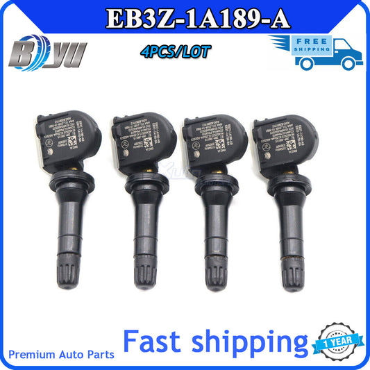 TPMS For 16-18 Tire Pressure Monitoring Sensors for Ford Focus Set 4pcs EB3Z-1A189-A