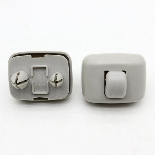 2x Gray Sun Visor Clip Holder Hook fits for Audi A3 S3 A4 S4 A5 S5 Q3 Q5 8U0857562A