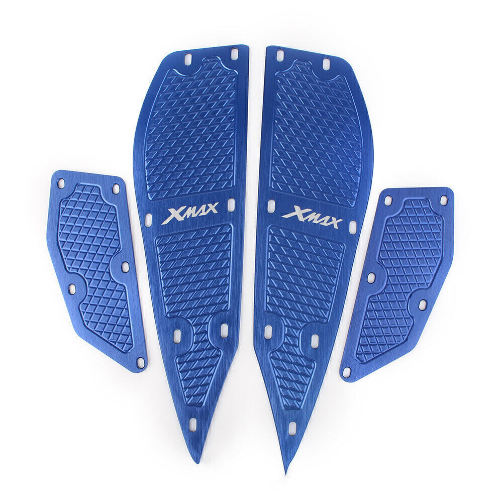 Footboard Step Footrest Foot Plate for YAMAHA XMAX300 2017 2018 Blue Motor